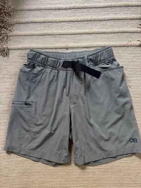 Outdoor Research Ferrosi shorts elastic waist 2022 pewter gray 7” EUC men’s S
